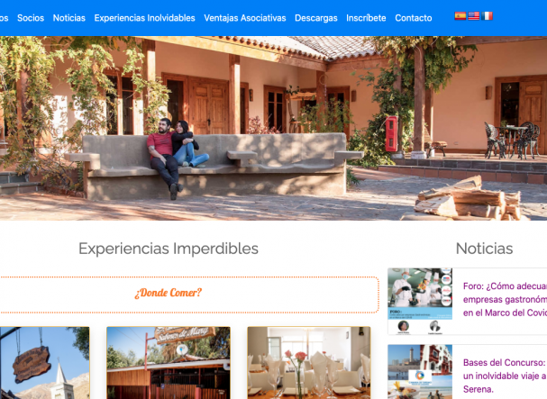 Web Cámara de turismo